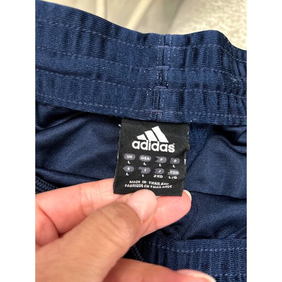 Adidas Mens Navy Blue Athletic Shorts Size L - Picture 3 of 6